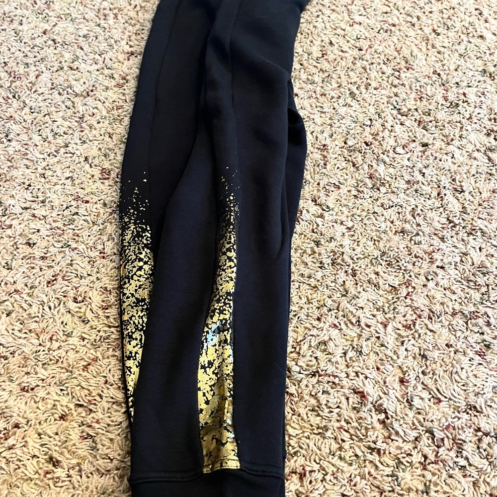 Nike black and gold joggers size small - Picture 4 of 4
